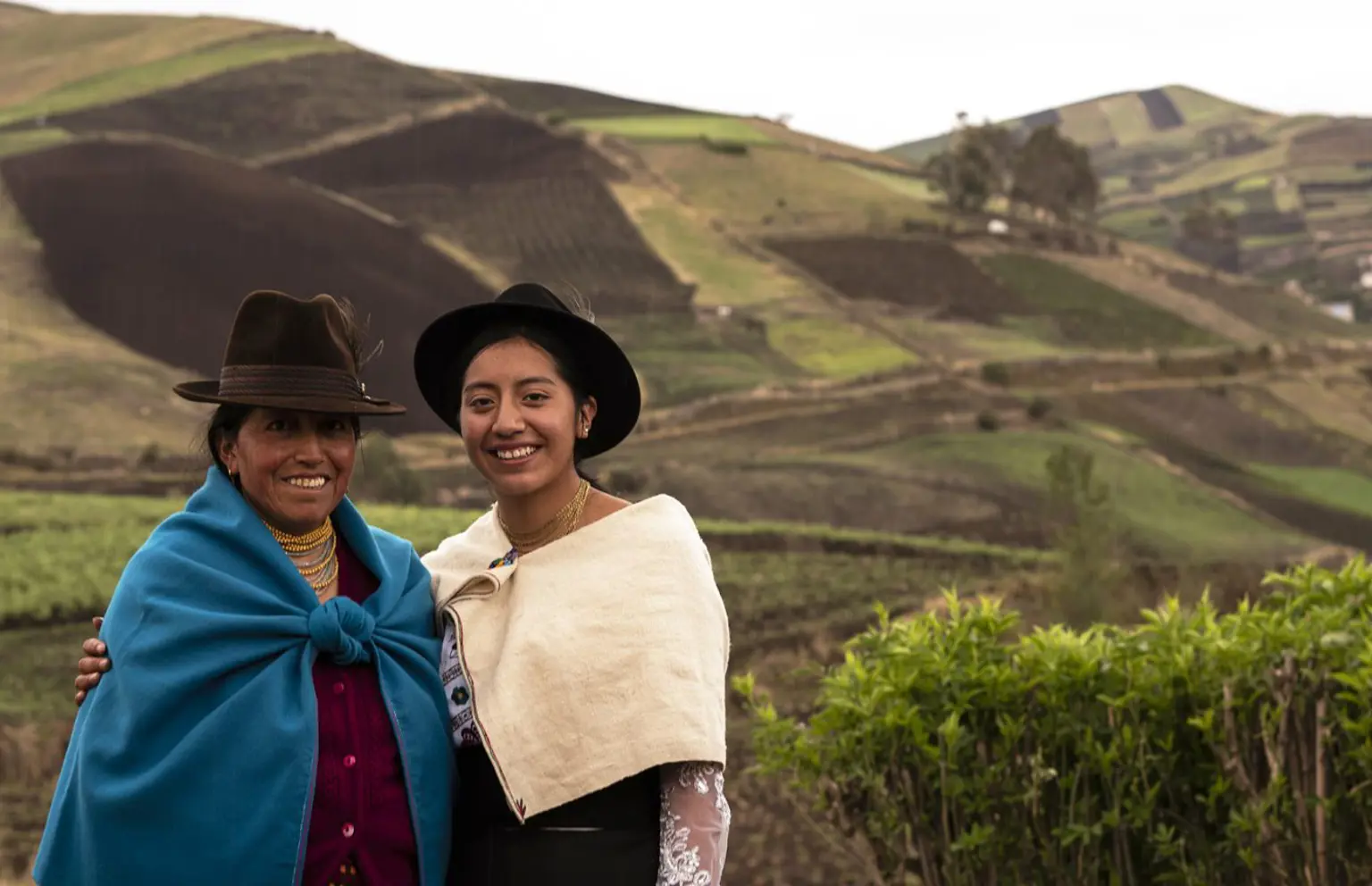 To kvinder i Ecuador