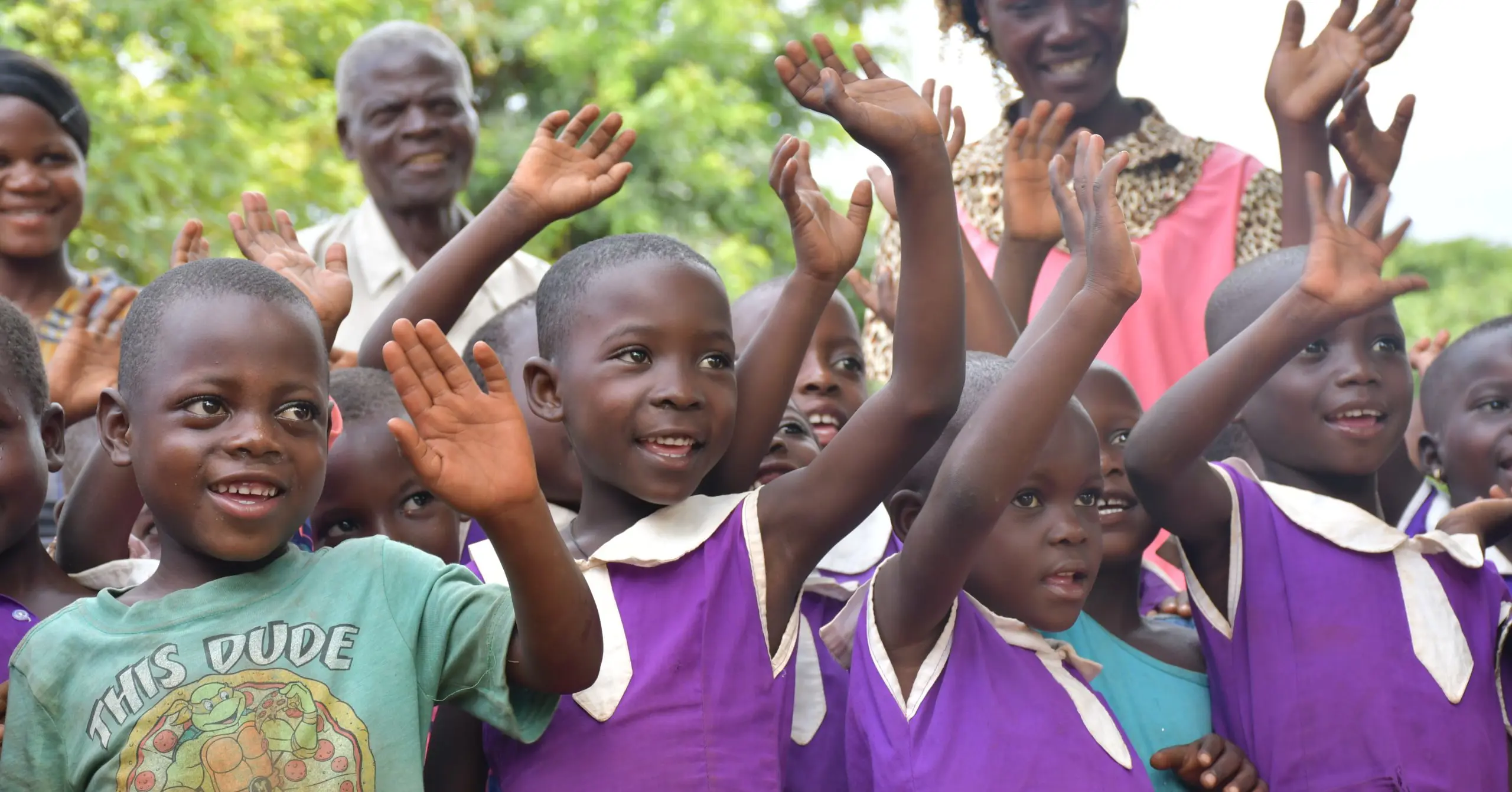 Mange børn i Uganda - Planbørnefonden
