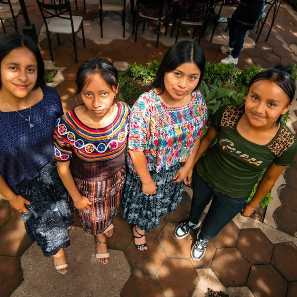 Heydi, Lesly, Yoselin og Vidalía mødte hinanden gennem et projekt i Plan International