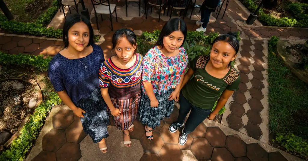 Heydi, Lesly, Yoselin og Vidalía mødte hinanden gennem et projekt i Plan International