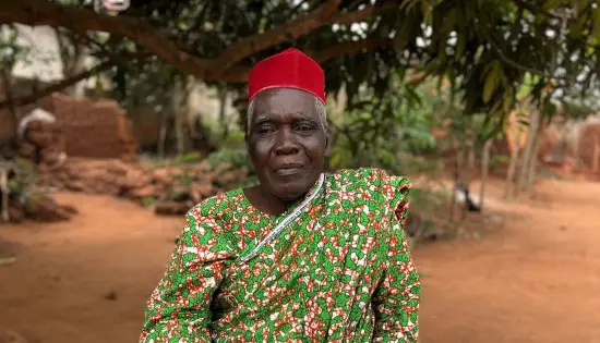 Høvding Amegnran Ado VI fra Togo