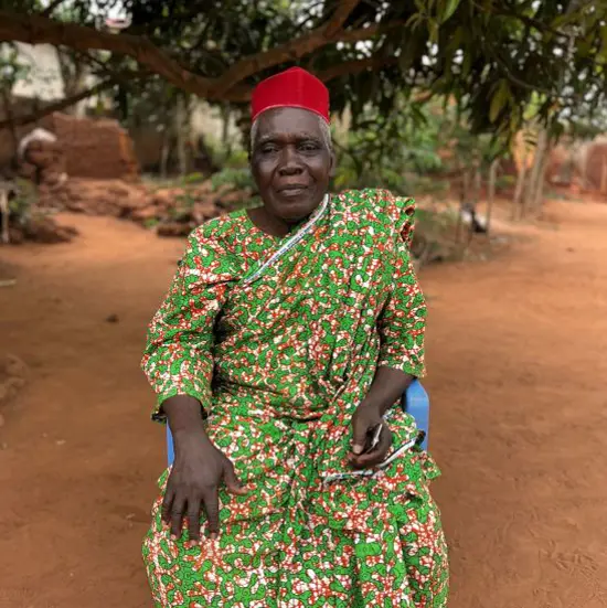 Høvding Amegnran Ado VI fra Togo