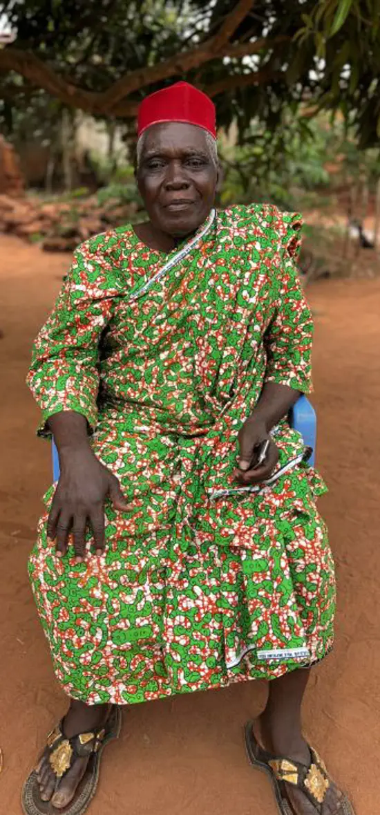 Høvding Amegnran Ado VI fra Togo
