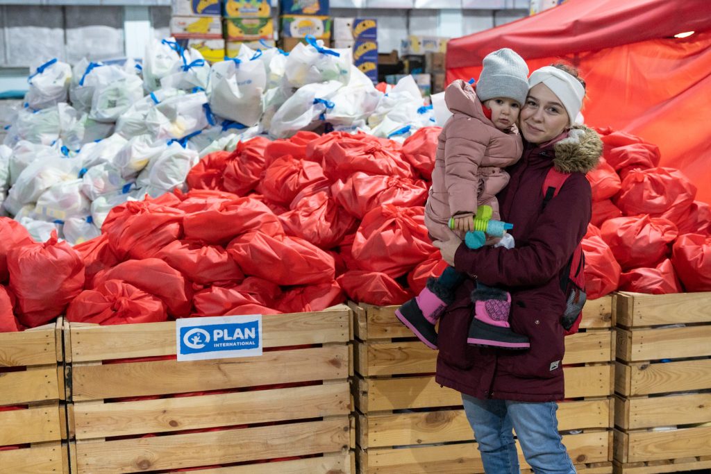 Uddeling af nødhjælp fra Moldova