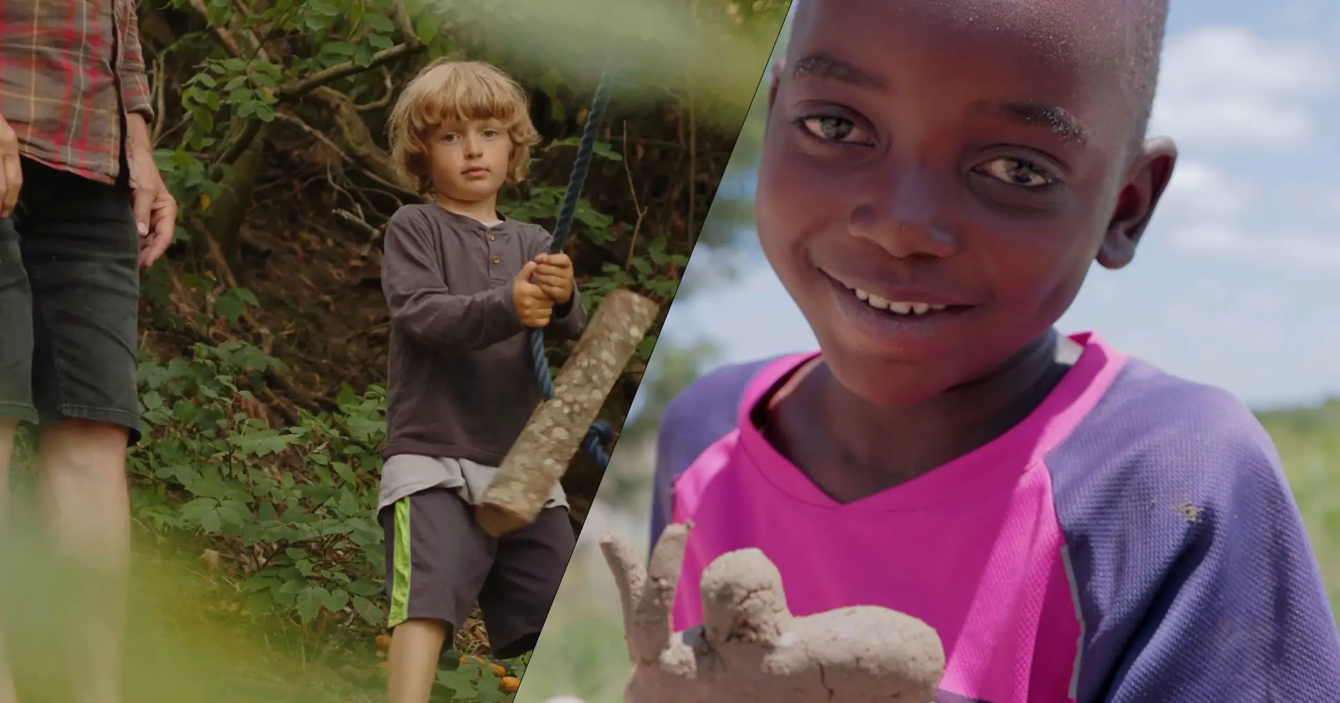 Mio fra Danmark og Akudzwe fra Zimbabwe