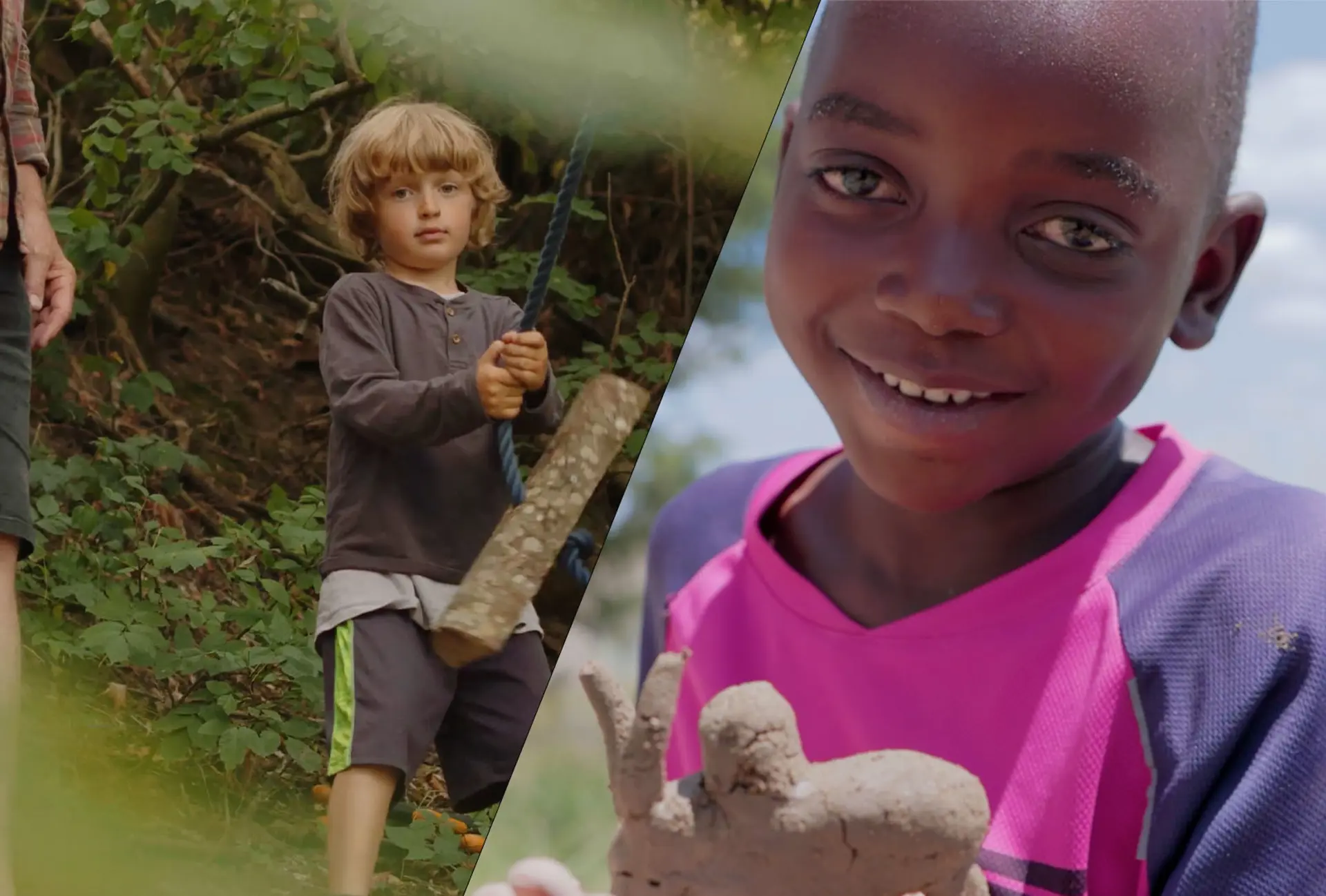Mio fra Danmark og Akudzwe fra Zimbabwe