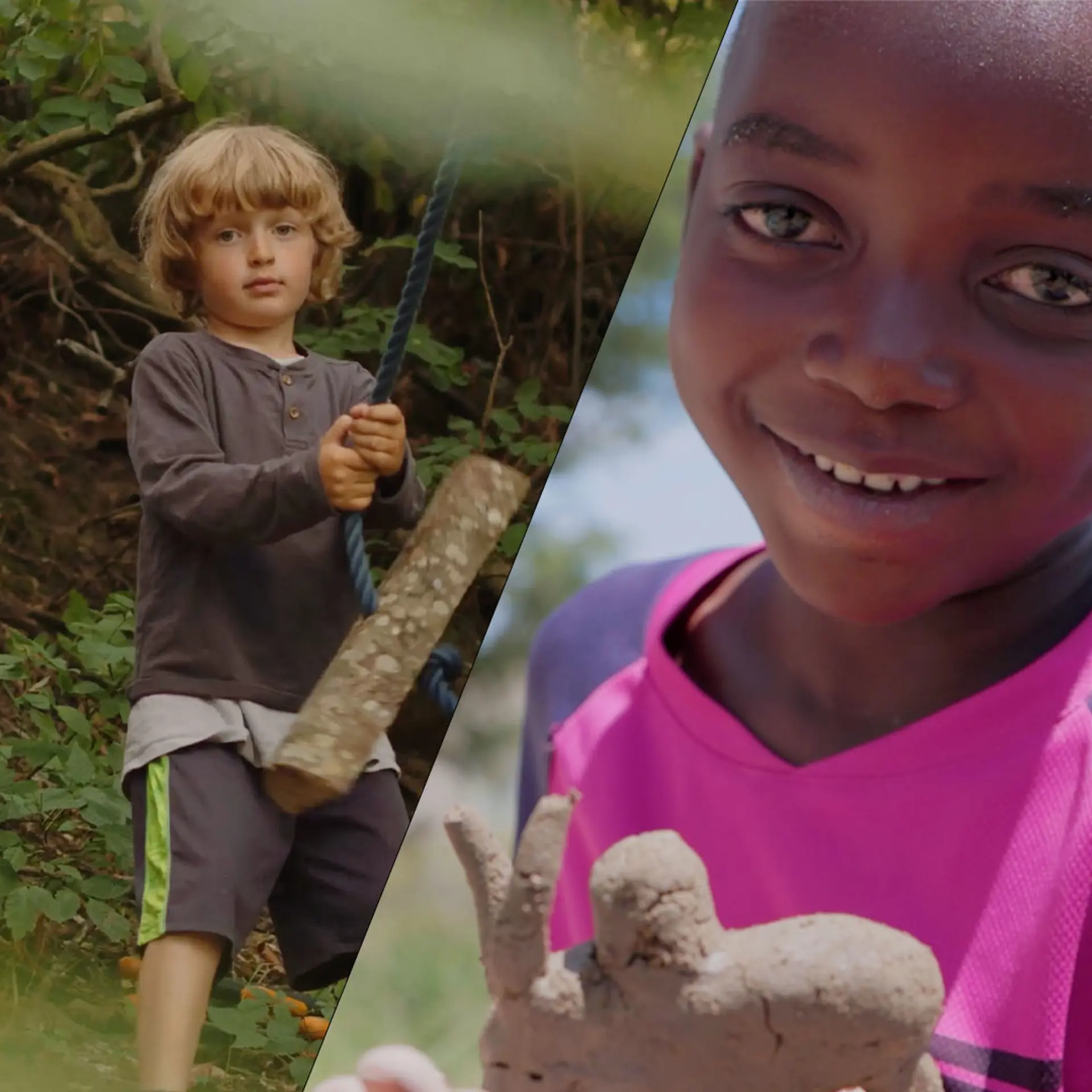 Mio fra Danmark og Akudzwe fra Zimbabwe