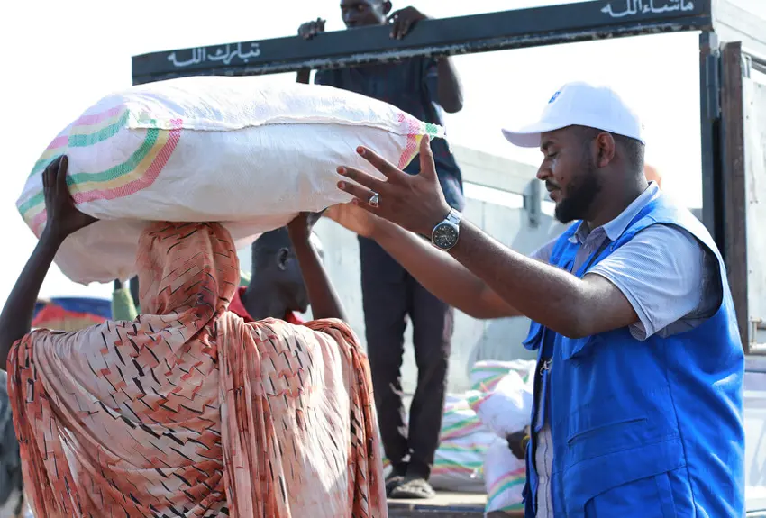 mand og kvinde i Sudan
