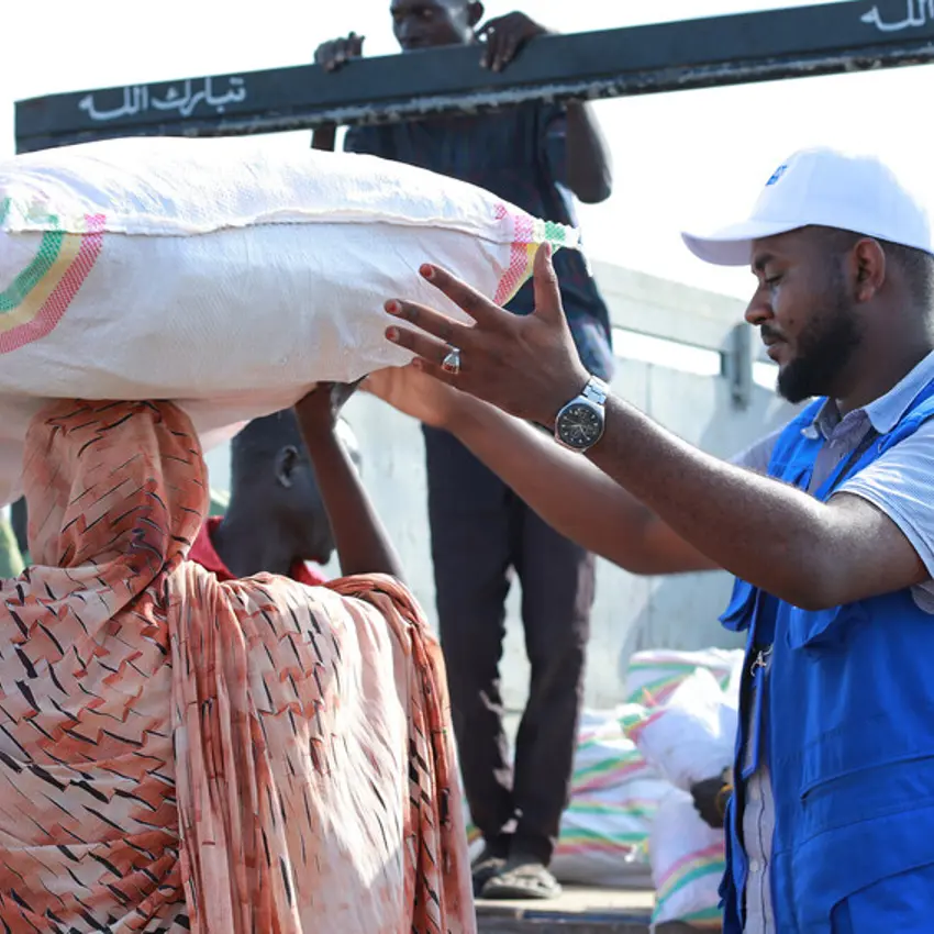 mand og kvinde i Sudan