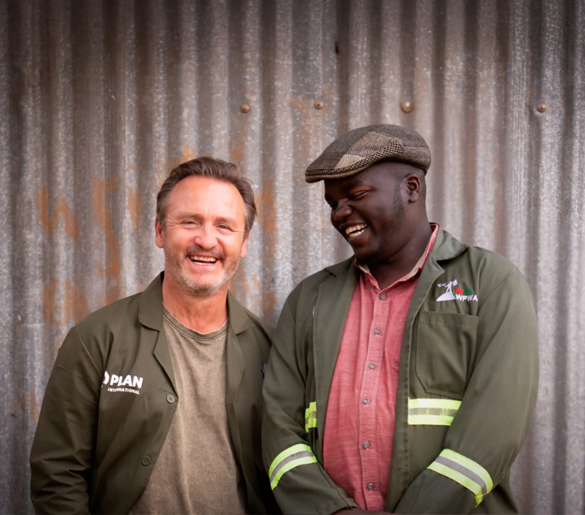 Lars Ranthe og Bryan fra Kenya