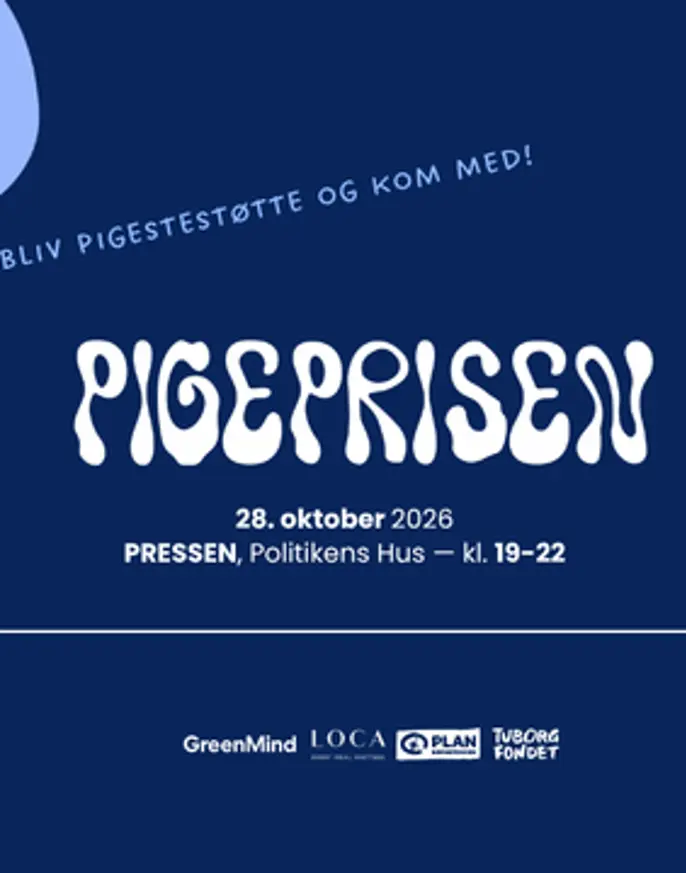 Billede af Pigeprisen 2026 invitation