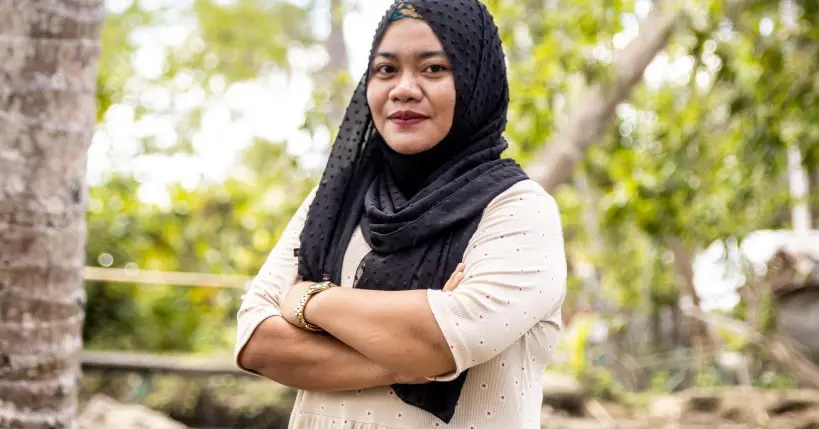 25-årige Farhana bor i en landsby i Filippinerne - Planbørnefonden