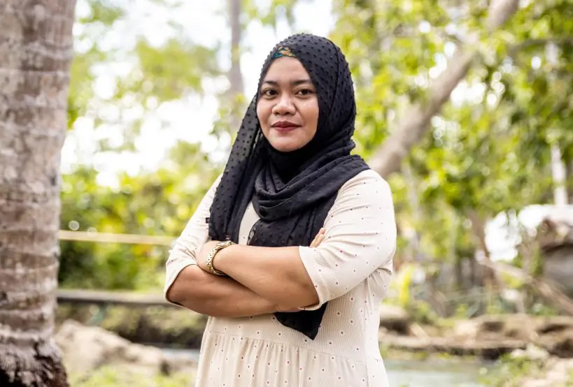 25-årige Farhana bor i en landsby i Filippinerne - Planbørnefonden