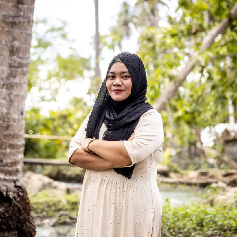 25-årige Farhana bor i en landsby i Filippinerne - Planbørnefonden