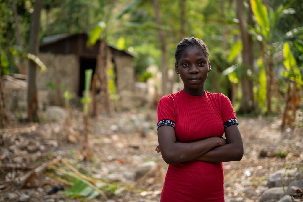 Safiana fra Haiti